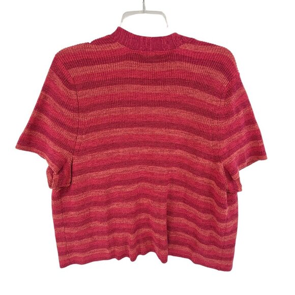 Lane Bryant NWT Women's Short Sleeve Shrug Cardigan Sweater Red Size 18/20 - Picture 4 of 12